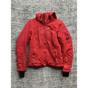 Bogner Cosmopolitans Crane Crimson Red‎ Ski Jacket Size 4
